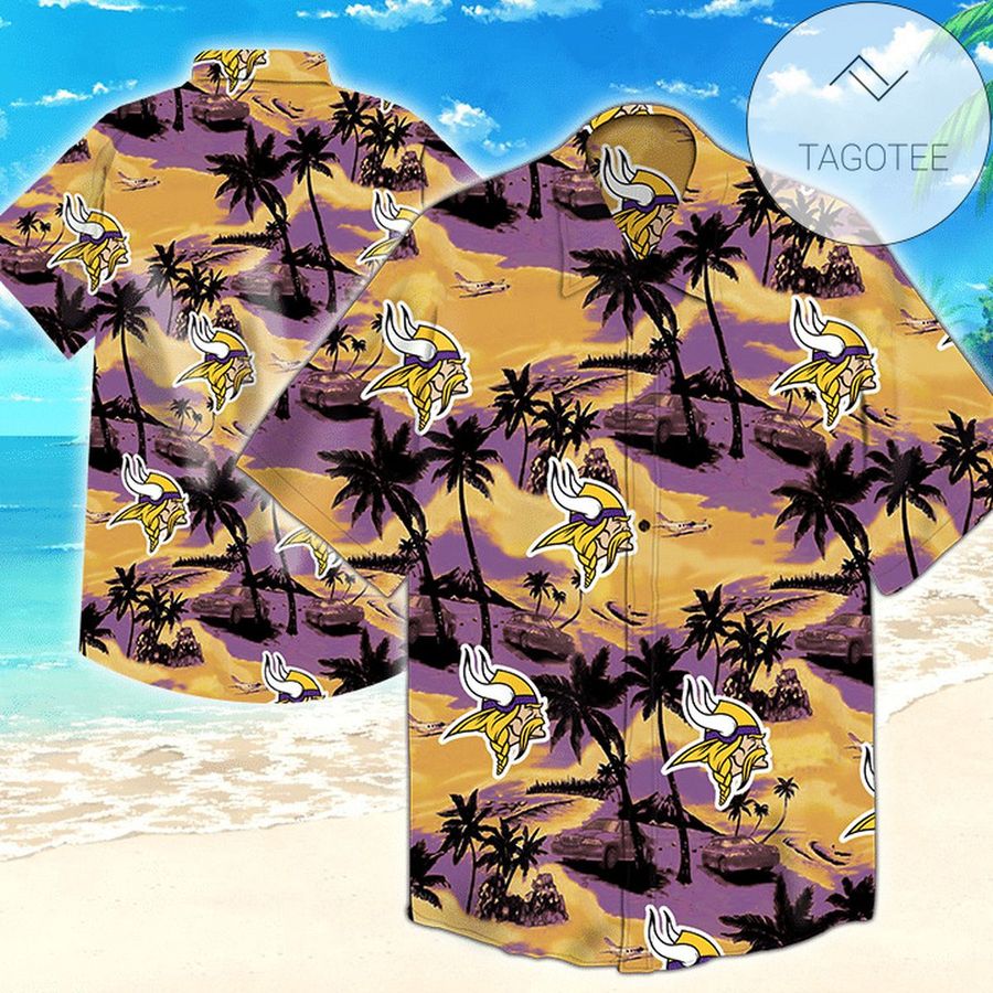 Minnesota Vikings Tommy Bahama Authentic Hawaiian Shirt 2022