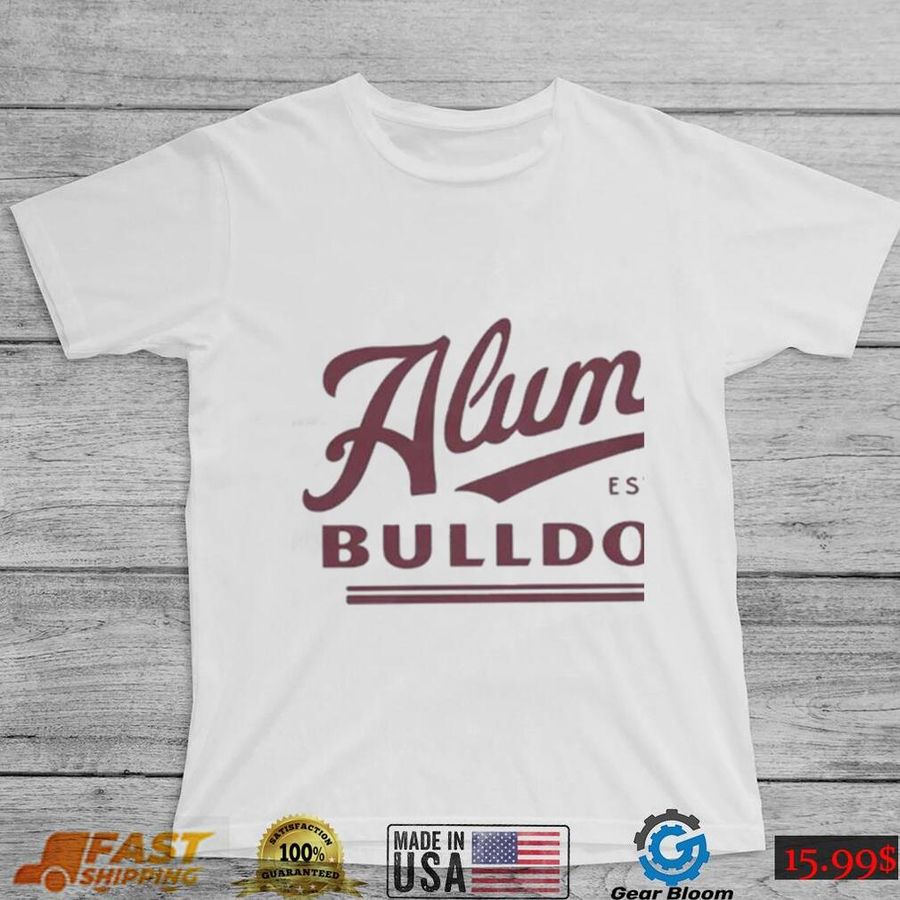 Mississippi State University Bulldogs Alumni Block Tee shirt