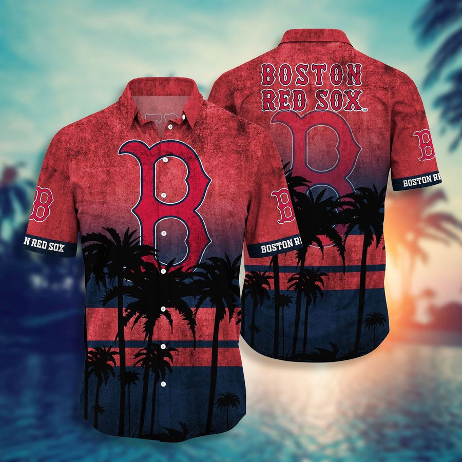 MLB Boston Red Sox New Design T-shirt Hawaiian Shirt and Shorts