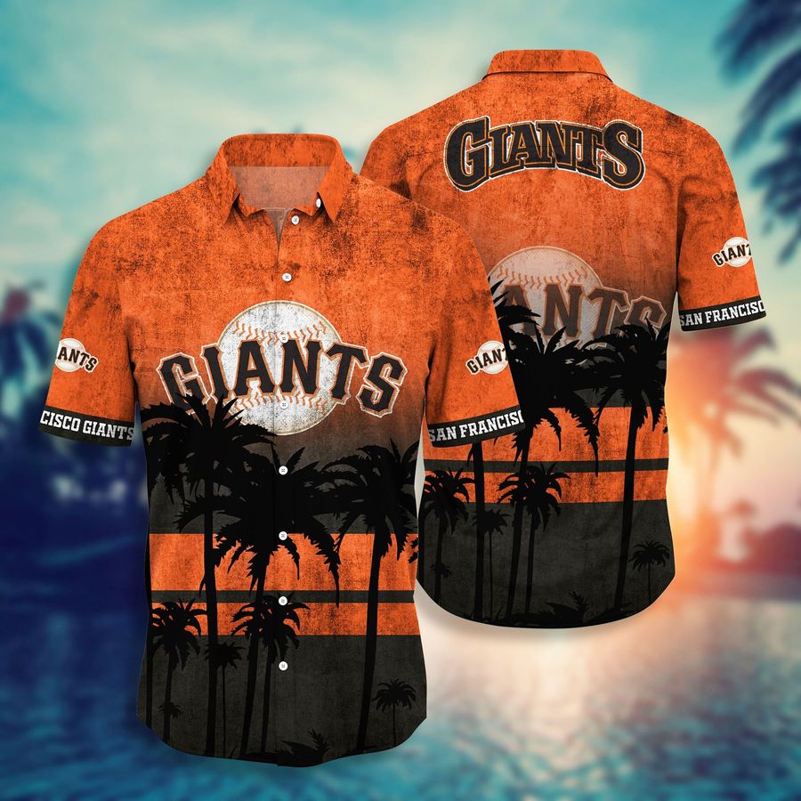 MLB San Francisco Giants New Design T-shirt Hawaiian Shirt and Shorts