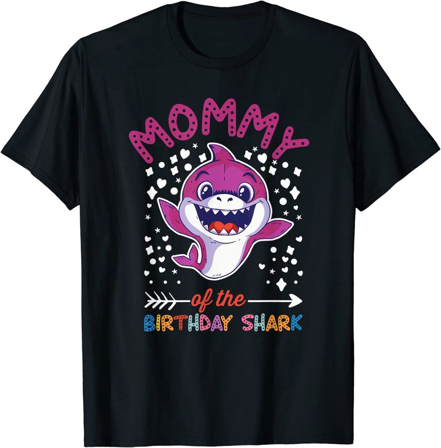 Mommy Of The Birthday Shark Birthday Boy Family Matching