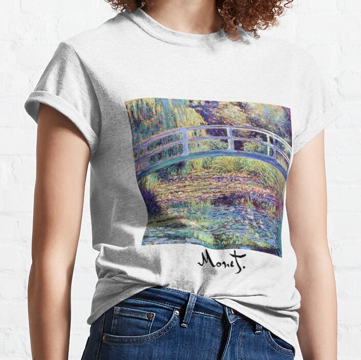 Monet - Japanese Bridge Classic T-Shirt
