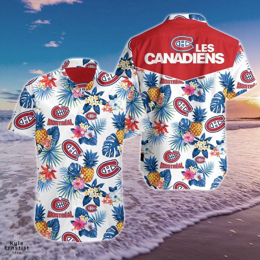 Montreal Canadiens Logo Hockey Sports Cool Hawaii Shirt