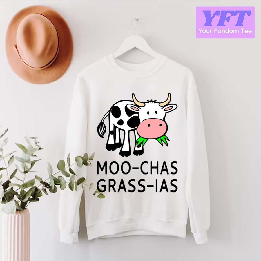 Moochas Grassias Muchas Gracias Cow Trending Unisex Sweatshirt