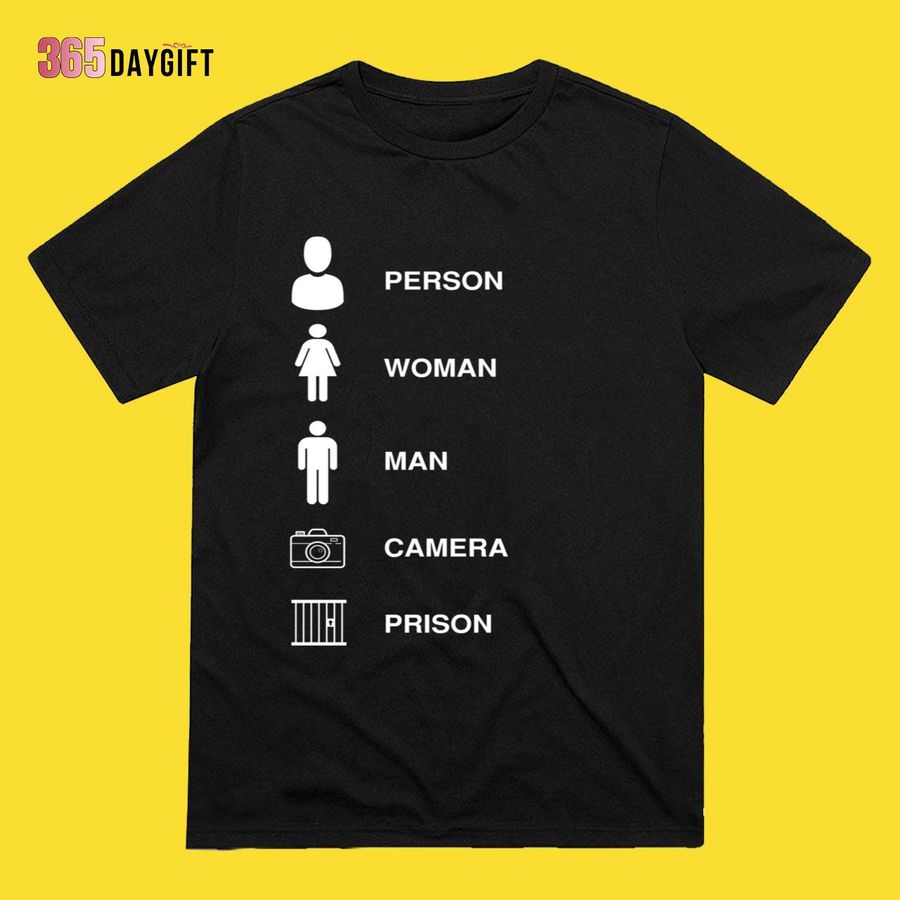 Mothers Day Gifts For Mom Funny Person, Woman, Man, Camera, Prison Retro Shirt