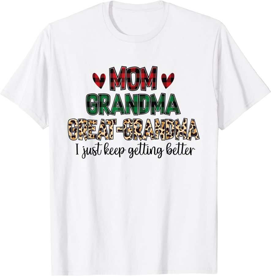 Mothers Day Gifts from Grandkids - Mom Grandma Great Grandma