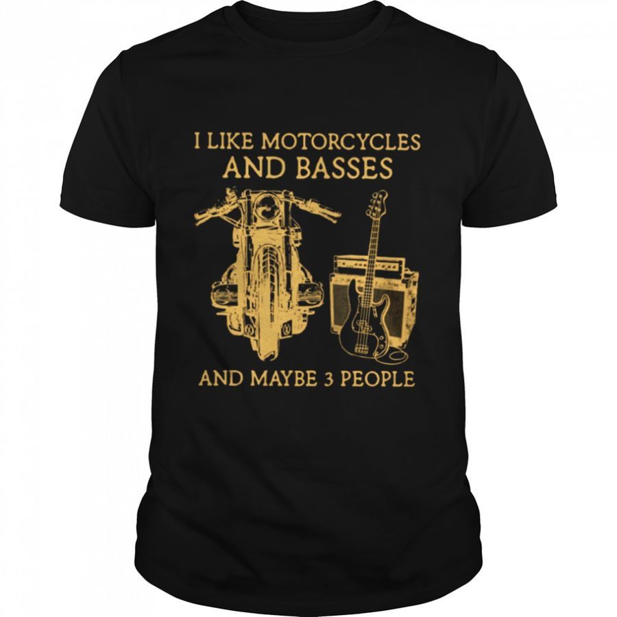 Motorcycles And Basses Classic T-Shirt
