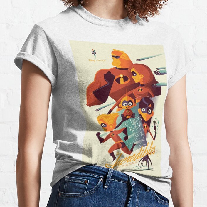 Movie Poster Incredible Classic Cartoon Classic T-Shirt