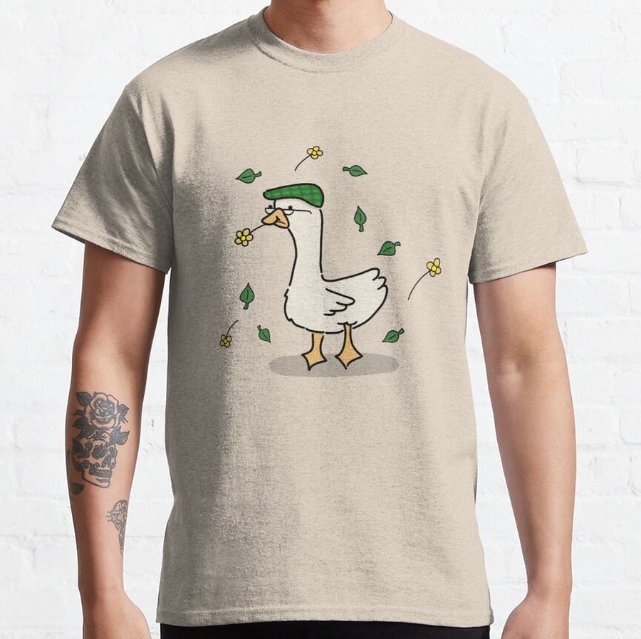 Mr. Goose - Funny Little Goose Doodle Classic T-Shirt