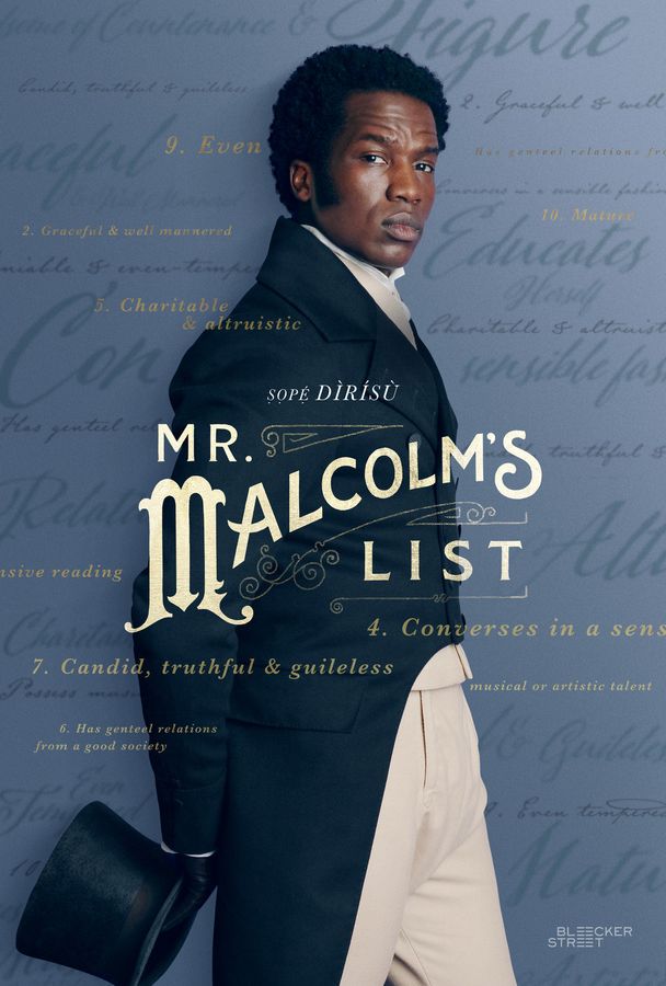 Mr. Malcolm's List (2022) Poster, Canvas, Home Decor1