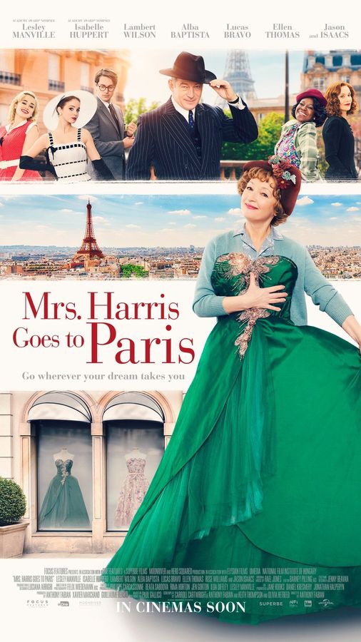 Mrs. Harris Goes to Paris (2022) Poster, Canvas, Home Decor1