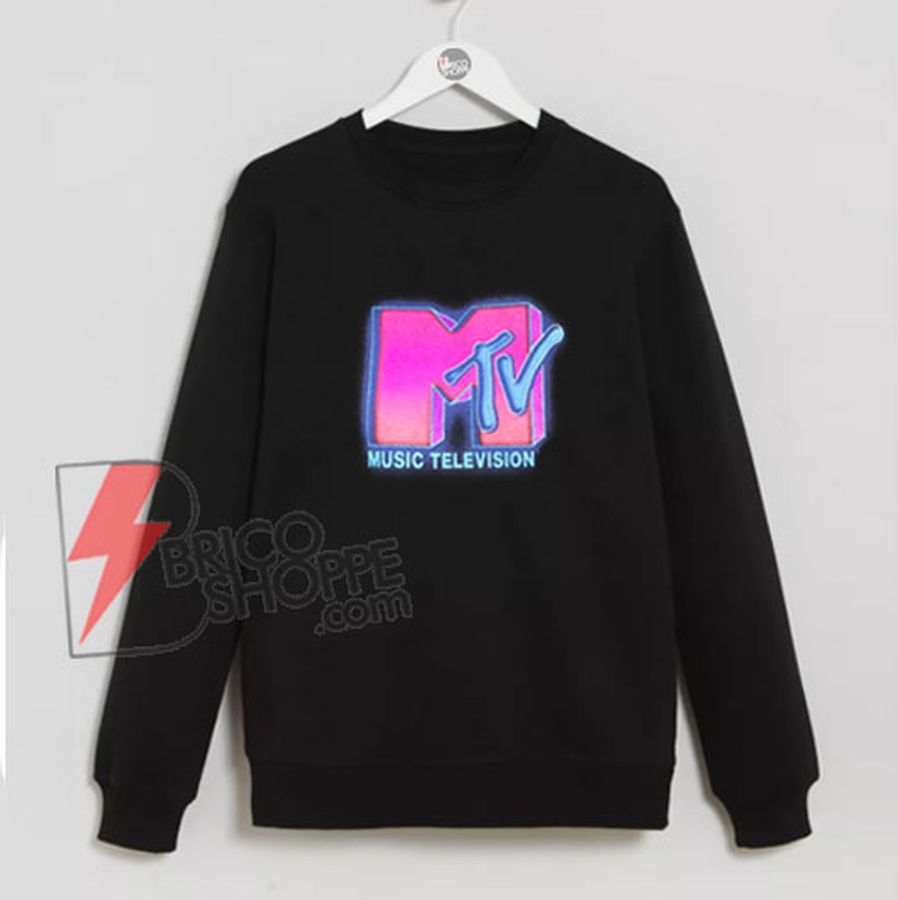 MTV pink logo Sweatshirt – Funny’s Sweatshirt On Sale