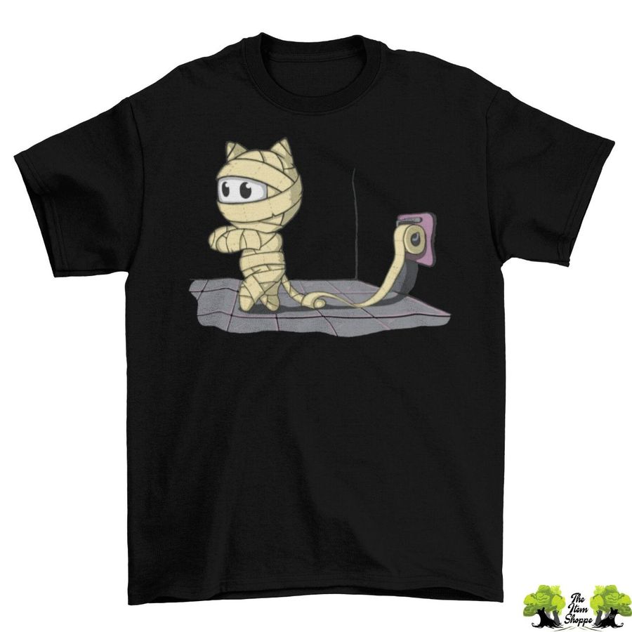 Mummy Cat Toilet Paper T-Shirt