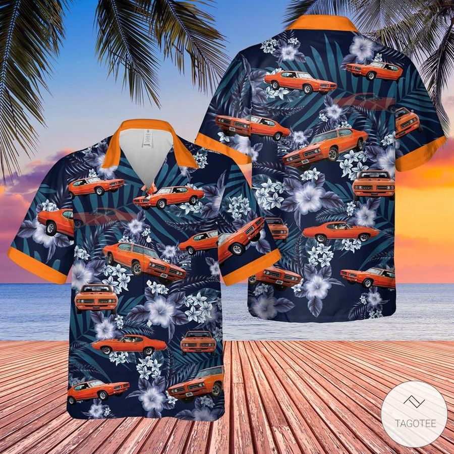 Muscle Car Hawaiian Shirt