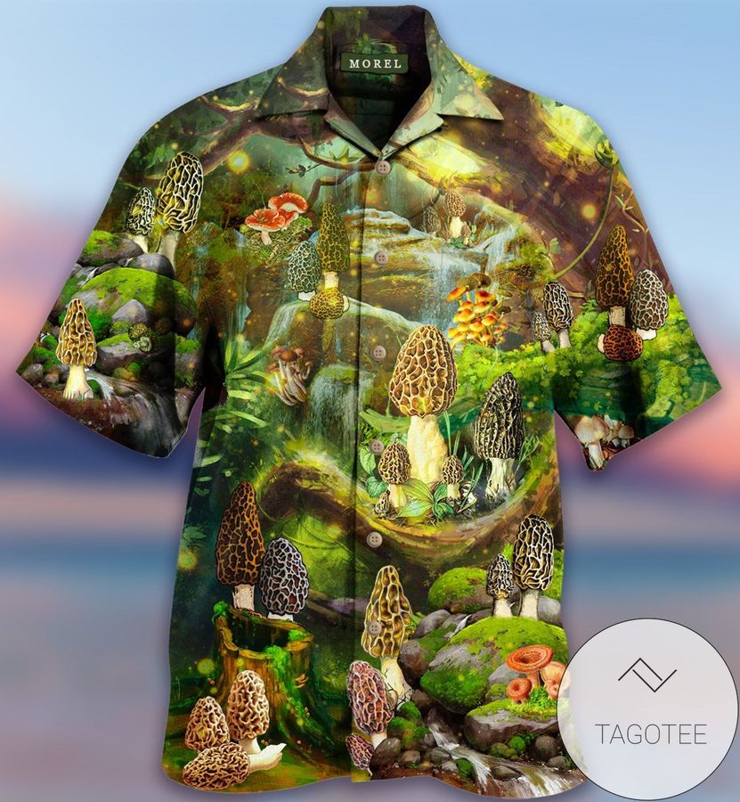 Mushroom Magic Green Authentic Hawaiian Shirt 2022s