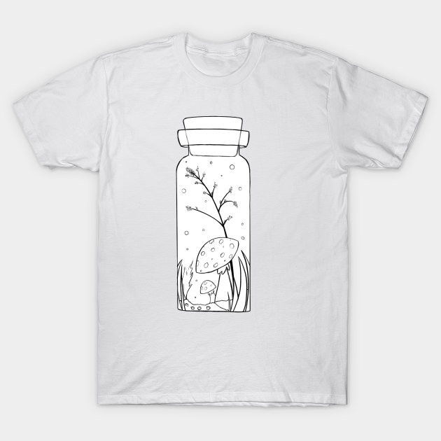 Mushrooms in a vial T-shirt, Hoodie, SweatShirt, Long Sleeve