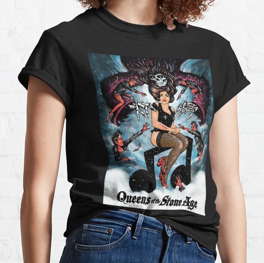 music ghost girl Classic T-Shirt