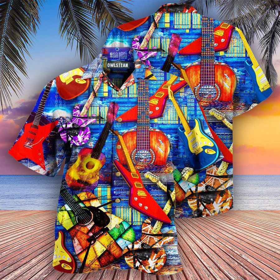 Music Life Is Full Of Choices And I Choose Guitar Edition – Hawaiian Shirt – Haws14fnn280821