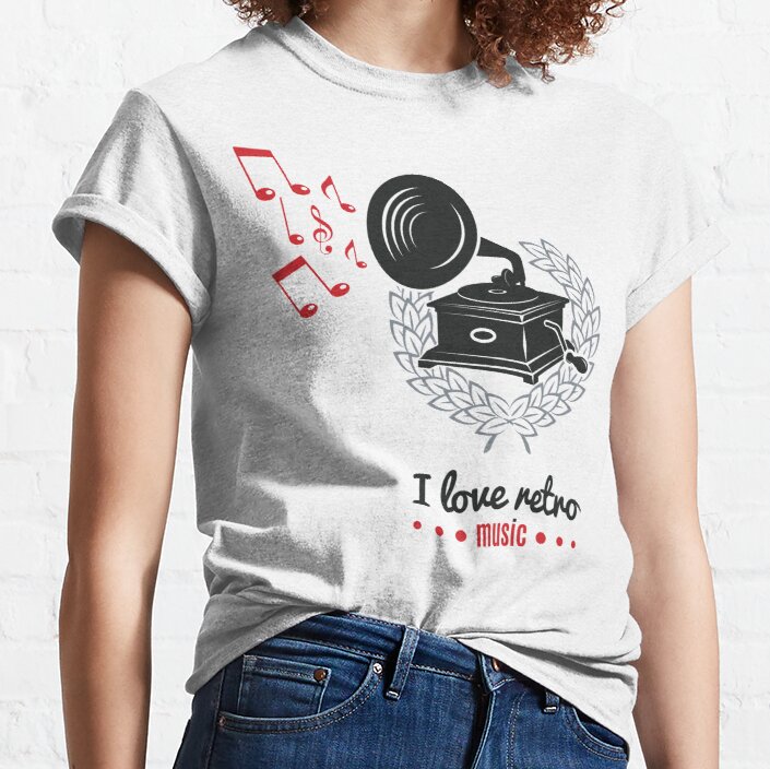 Music Retro Classic T-Shirt