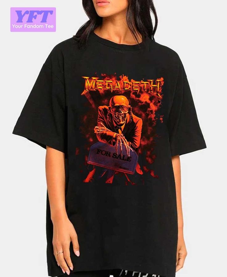 Music Rock Megadeth Music Band Unisex T-Shirt