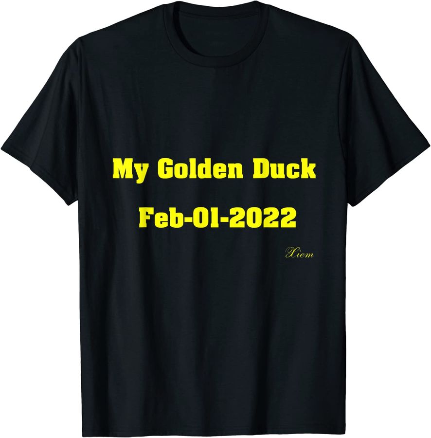 My Golden Duck Feb-01-2022 Xiem