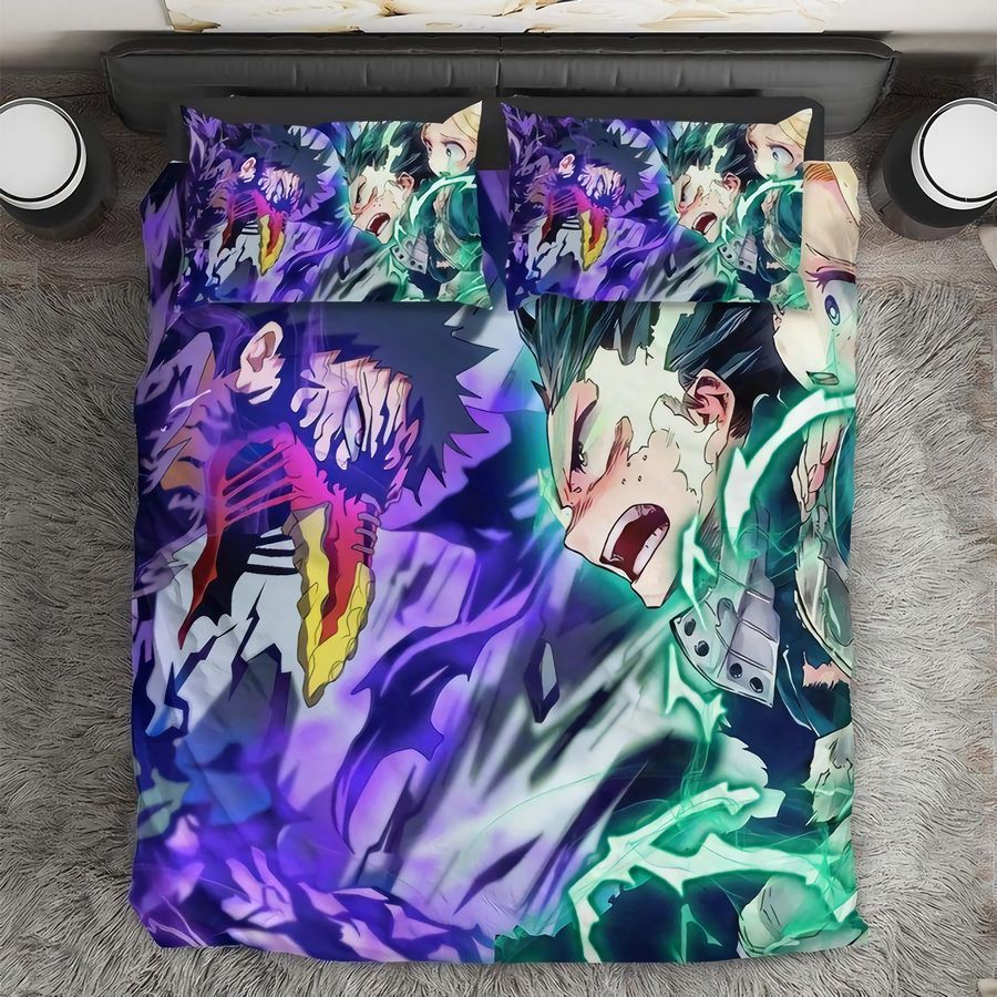 My Hero Academia Anime 1 Bedding Set – Duvet Cover – 3D New Luxury – Twin Full Queen King Size Comforter Cover