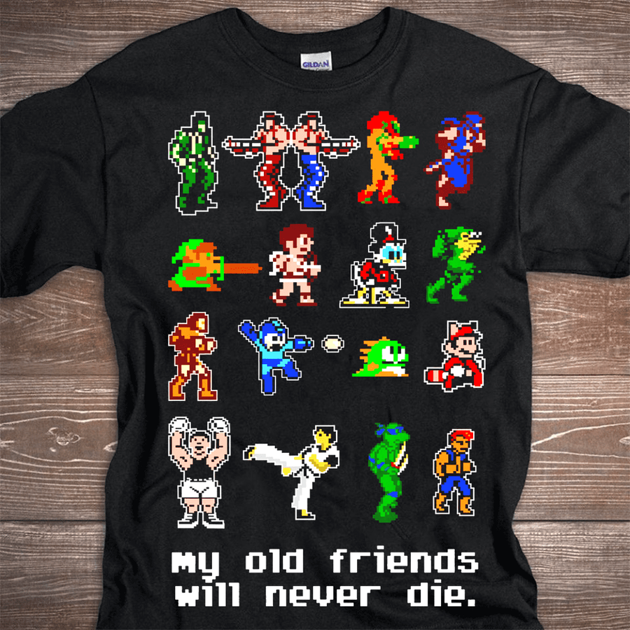 My old friends will never die – Old video games, Mario video game.png