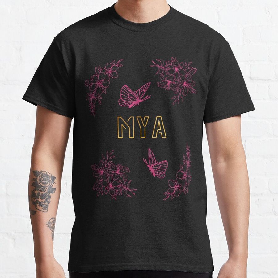 MYA Name gift idea First Name Design cool Classic T-Shirt