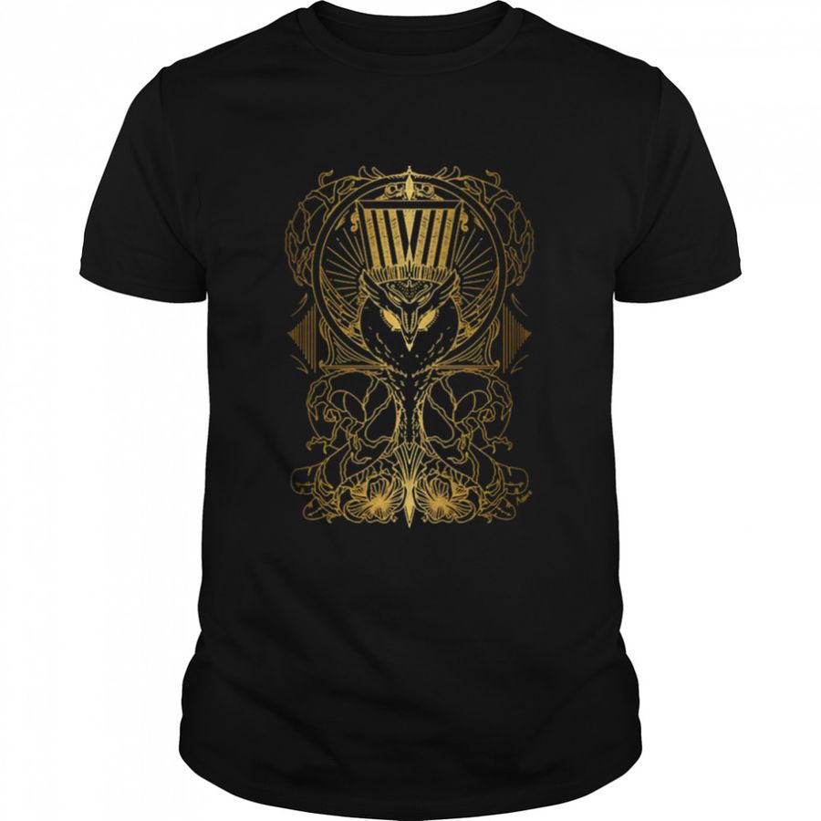 Mystical Golden Owl shirt