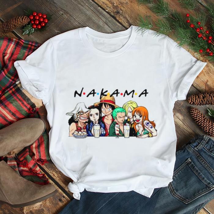 Nakama Friends One Piece Chibi TV Show Shirt