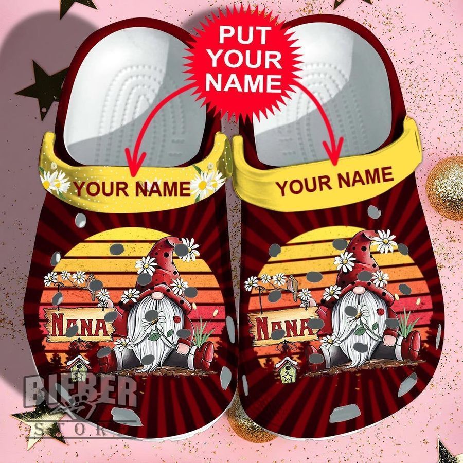 Nana Personalisation Crocs Clog Shoes