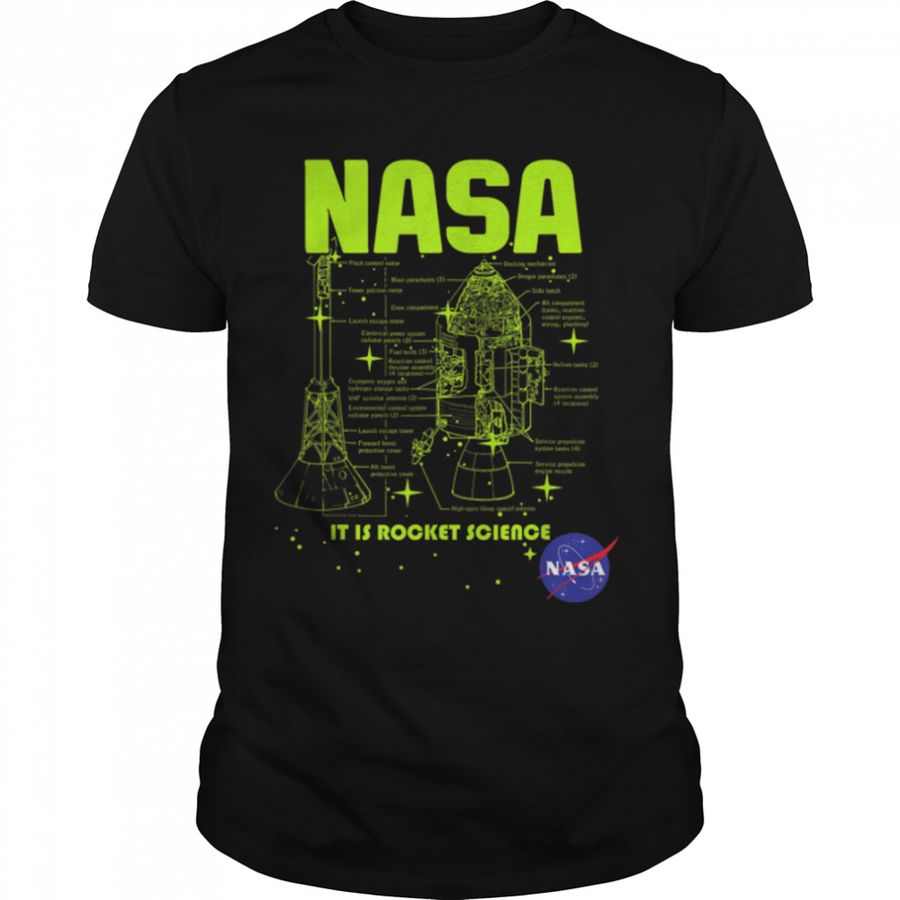 NASA Module Schematics T-Shirt B07KWJKTHL