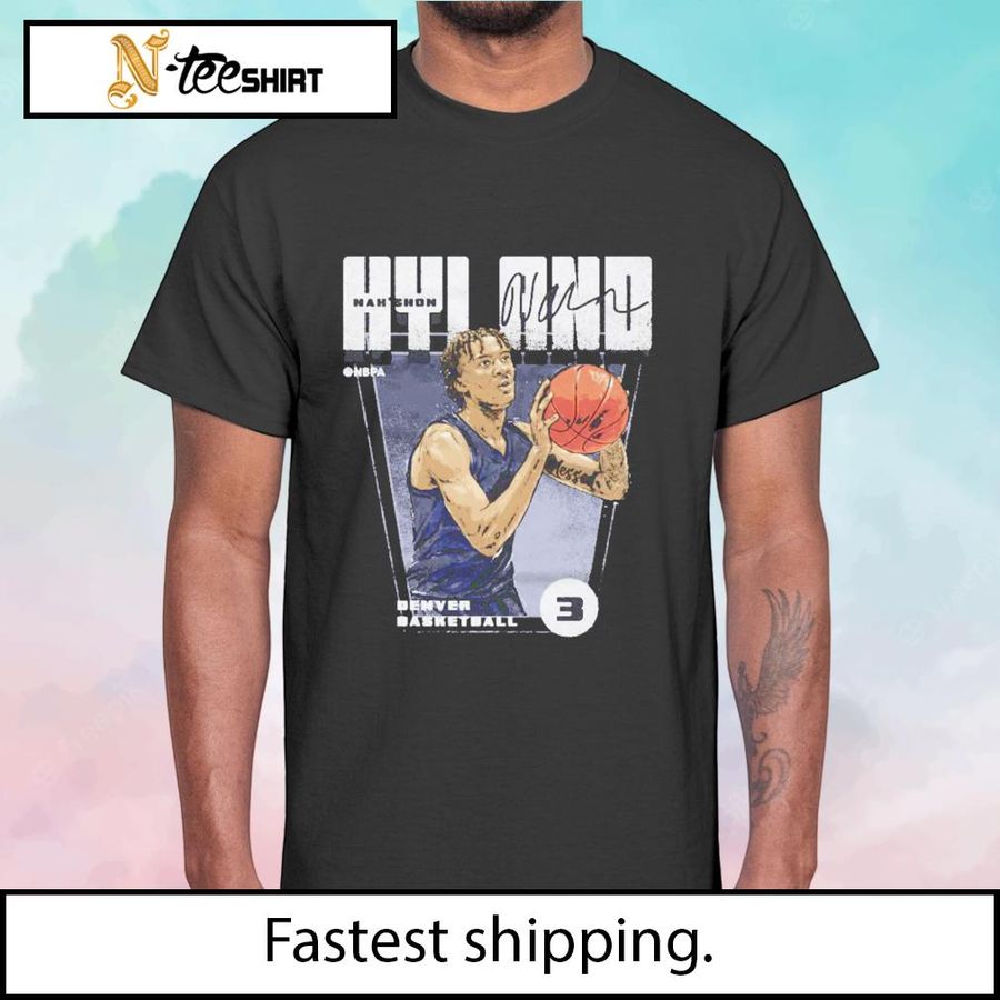 Na'Shon Hyland Denver Basketball shirt
