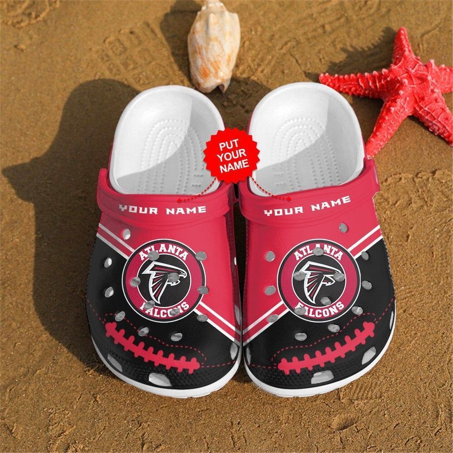 National Football Crocs - A.Falcons Personalized Clog Shoes