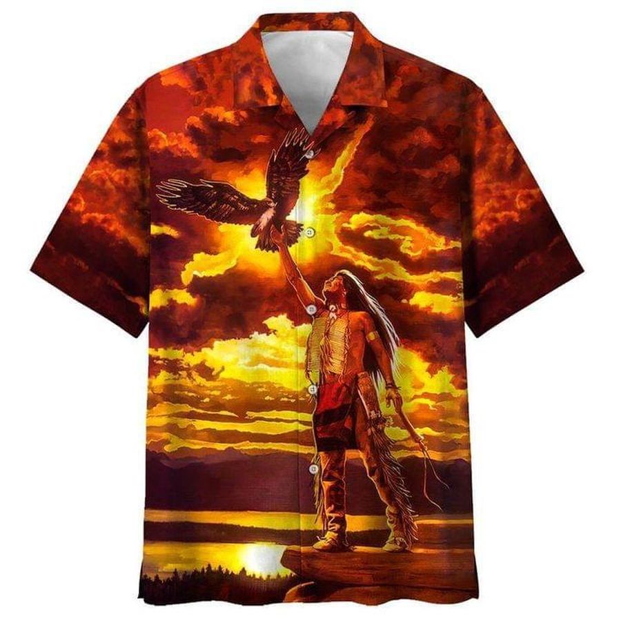 Native American Hawaiian Shirt Pre11105, Hawaiian shirt, beach shorts, One-Piece Swimsuit, Polo shirt, funny shirts, gift shirts, Graphic Tee