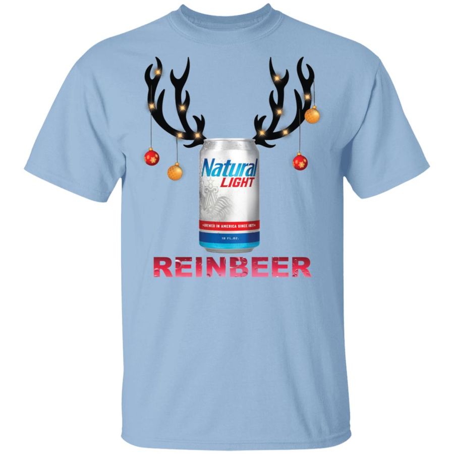 Natural Light Reinbeer Funny Beer Reindeer Christmas Shirt, Hoodie