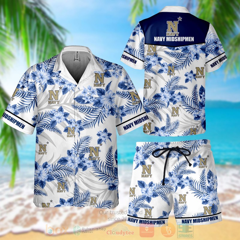 Navy Midshipmen Hawaiian Shirt, Shorts – LIMITED EDITION