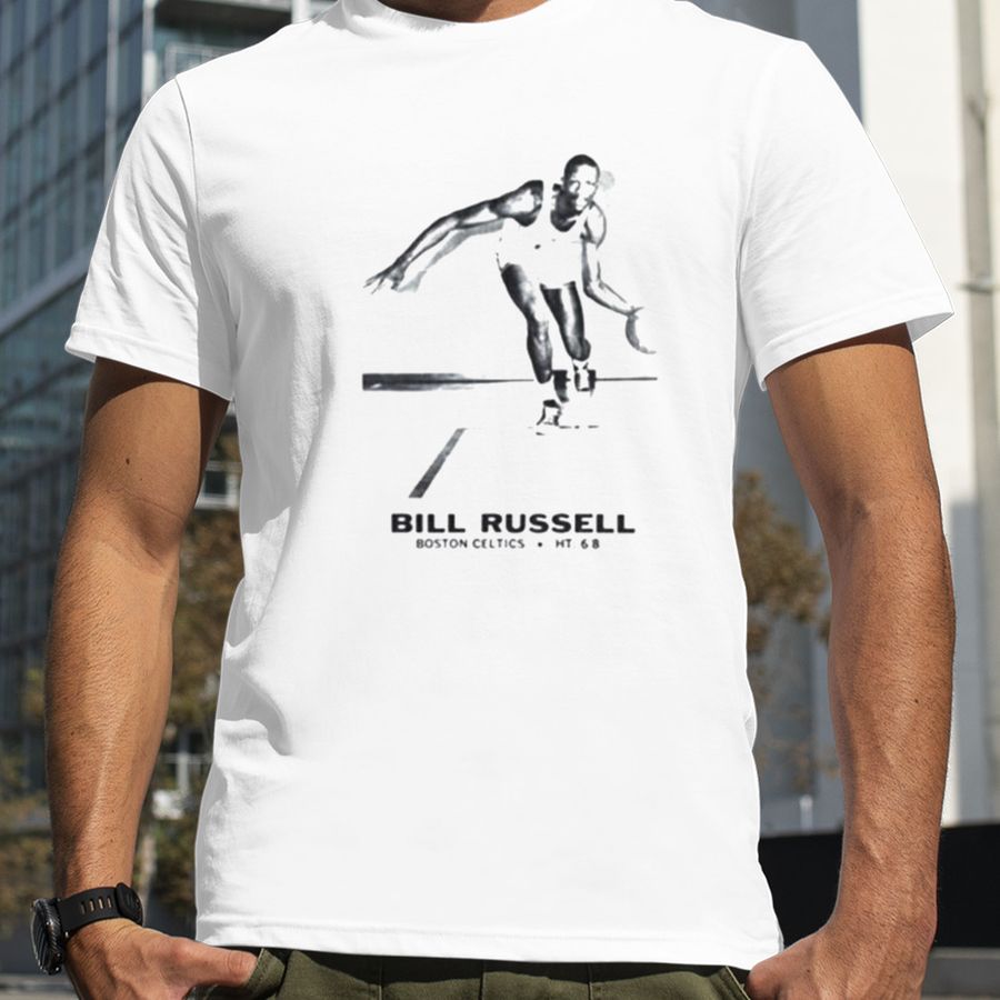 NBA Bill Russell 1934 2022 Boston Celtics shirt