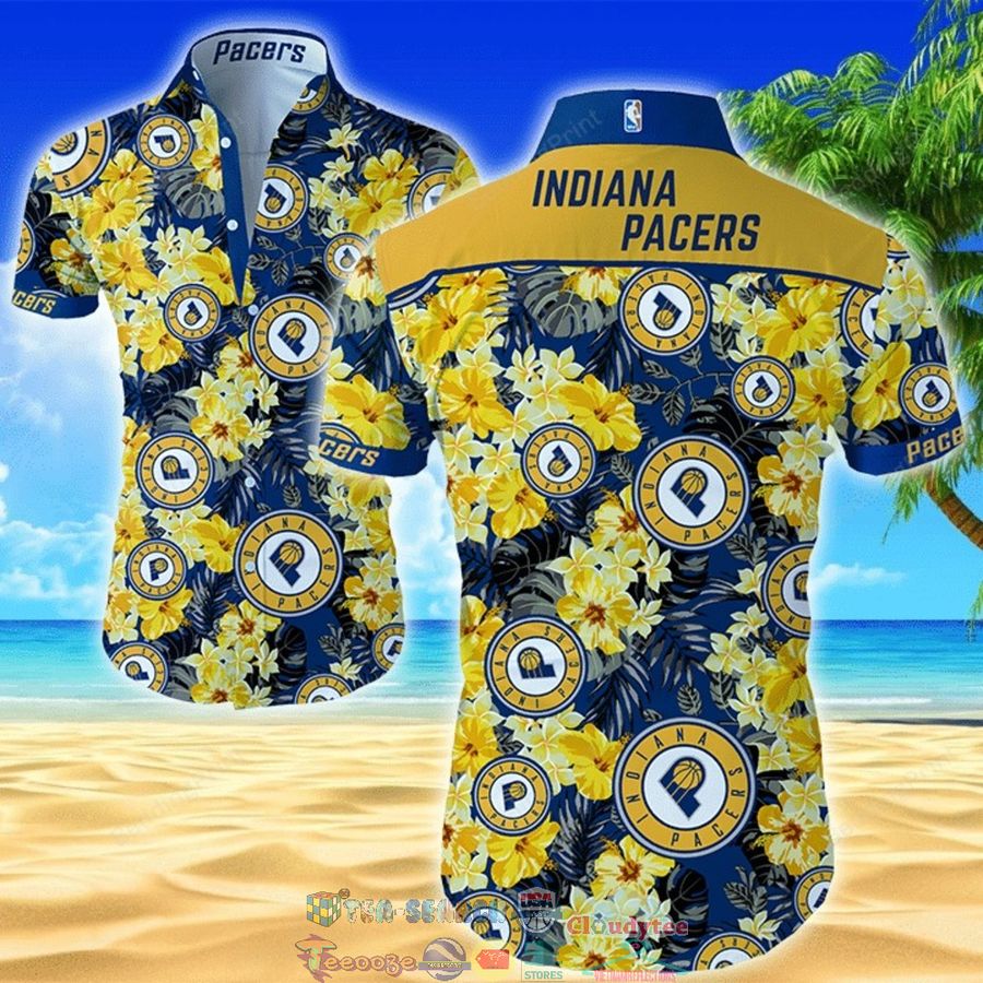 NBA Indiana Pacers Hibiscus Tropical Hawaiian Shirt – Saleoff