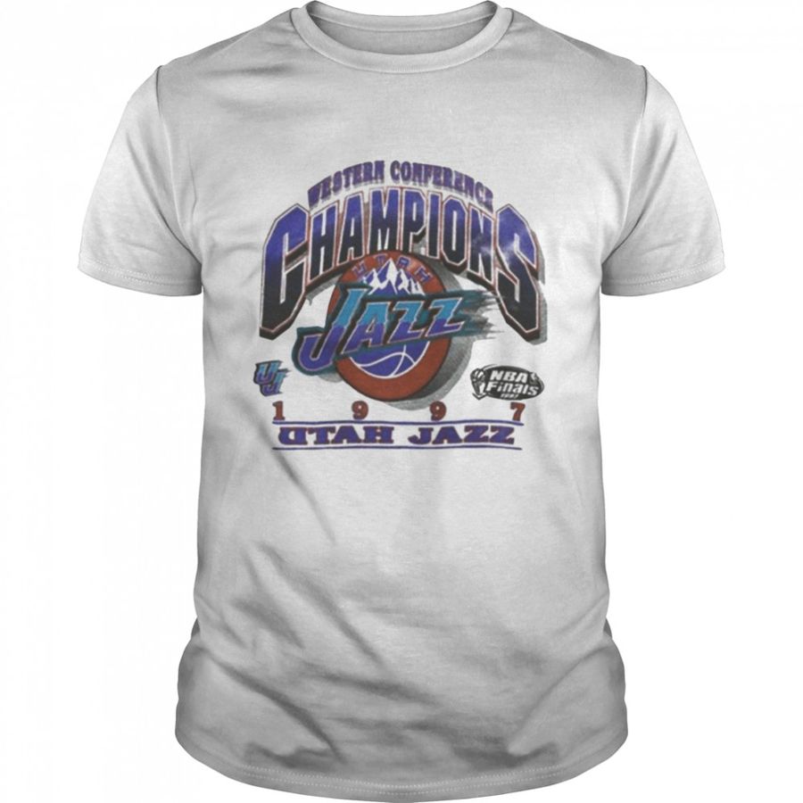 Nba Utah Jazz Logo 1997 shirt