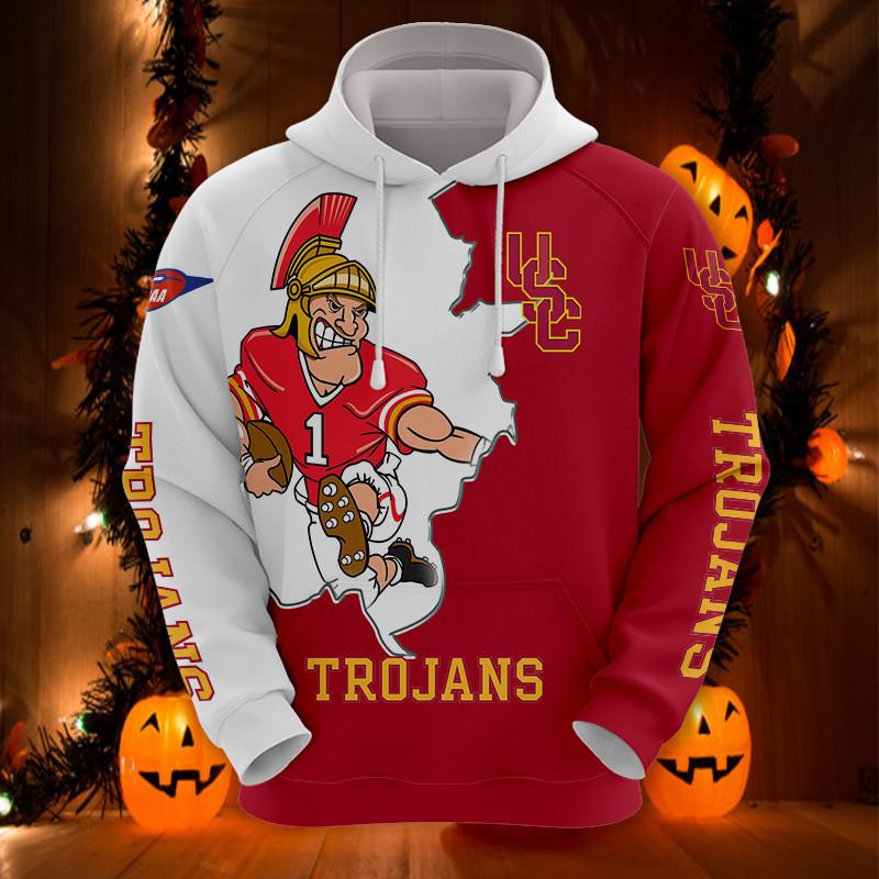 NCAA USC Trojans Hoodies Mascot