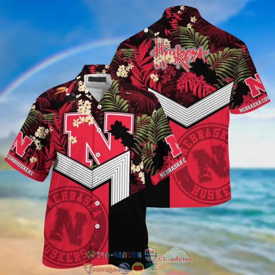 Nebraska Cornhuskers NCAA Tropical Hawaiian Shirt And Shorts – Saleoff