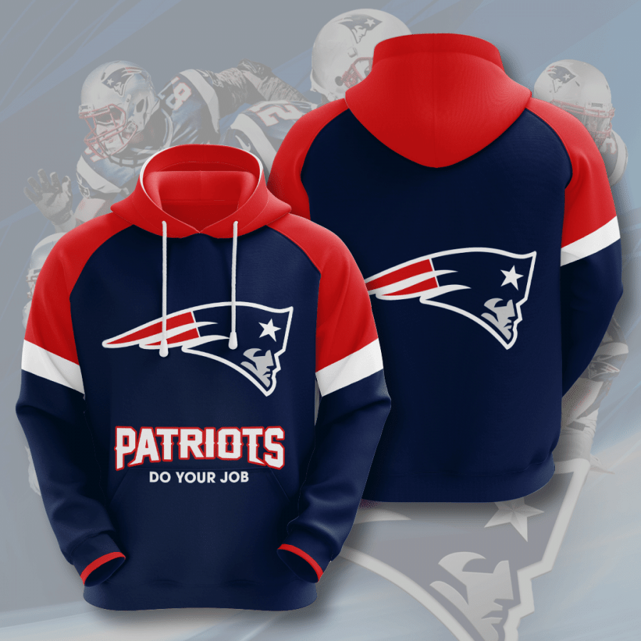 New England Patriots No1304 Custom Hoodie 3D