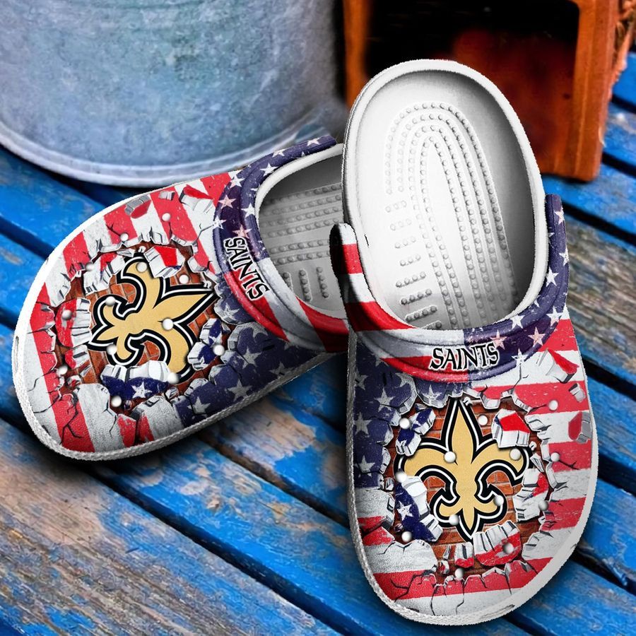 New Orleans Crocs Clog Shoes