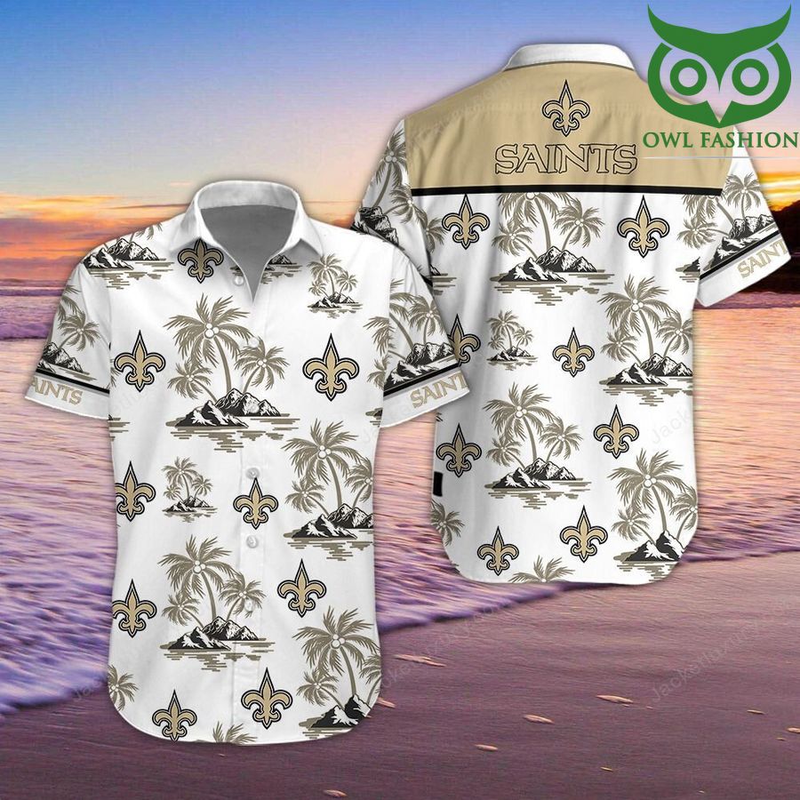 New Orleans Saints Hawaiian Shirt Short-Sleeves