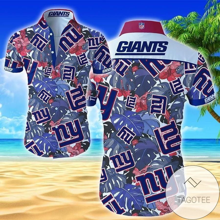 New York Giants Authentic Hawaiian Shirt 2022