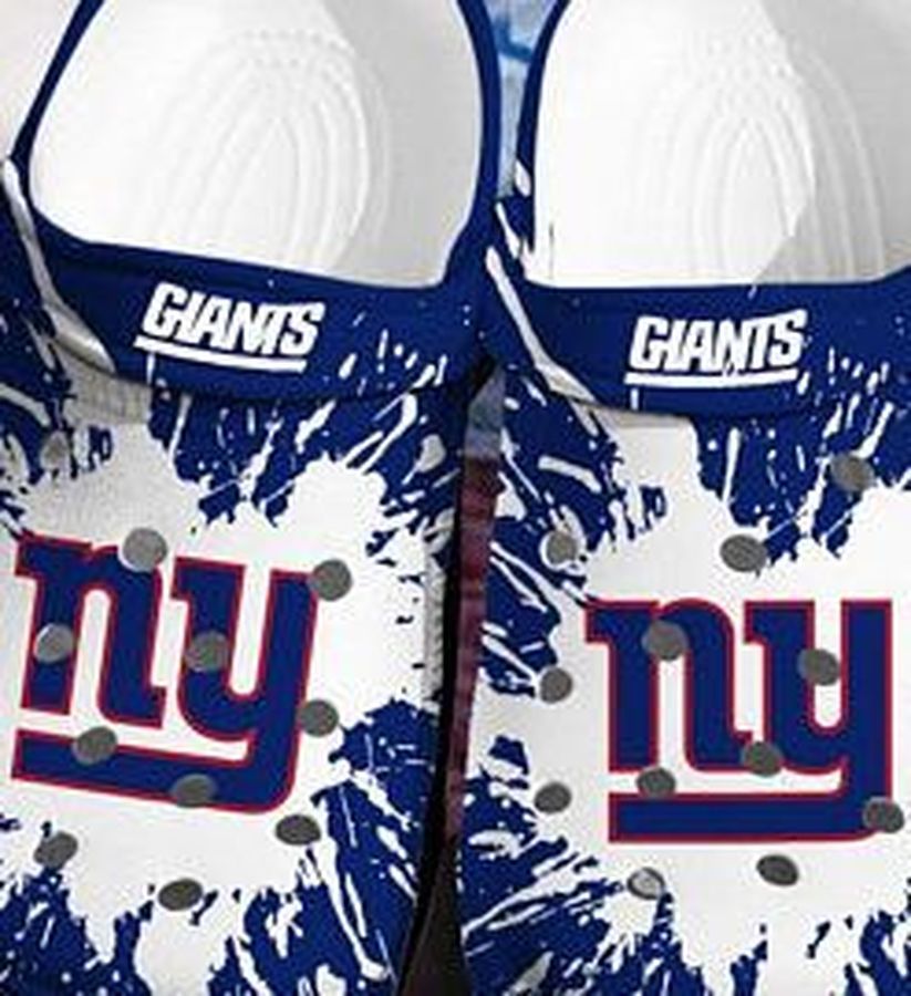 New York Giants Crocs New York Giants Nfl Charms New York Giants Crocs Crocband Clogs Clogs Comfortable For Mens And Womens Classic Clogs