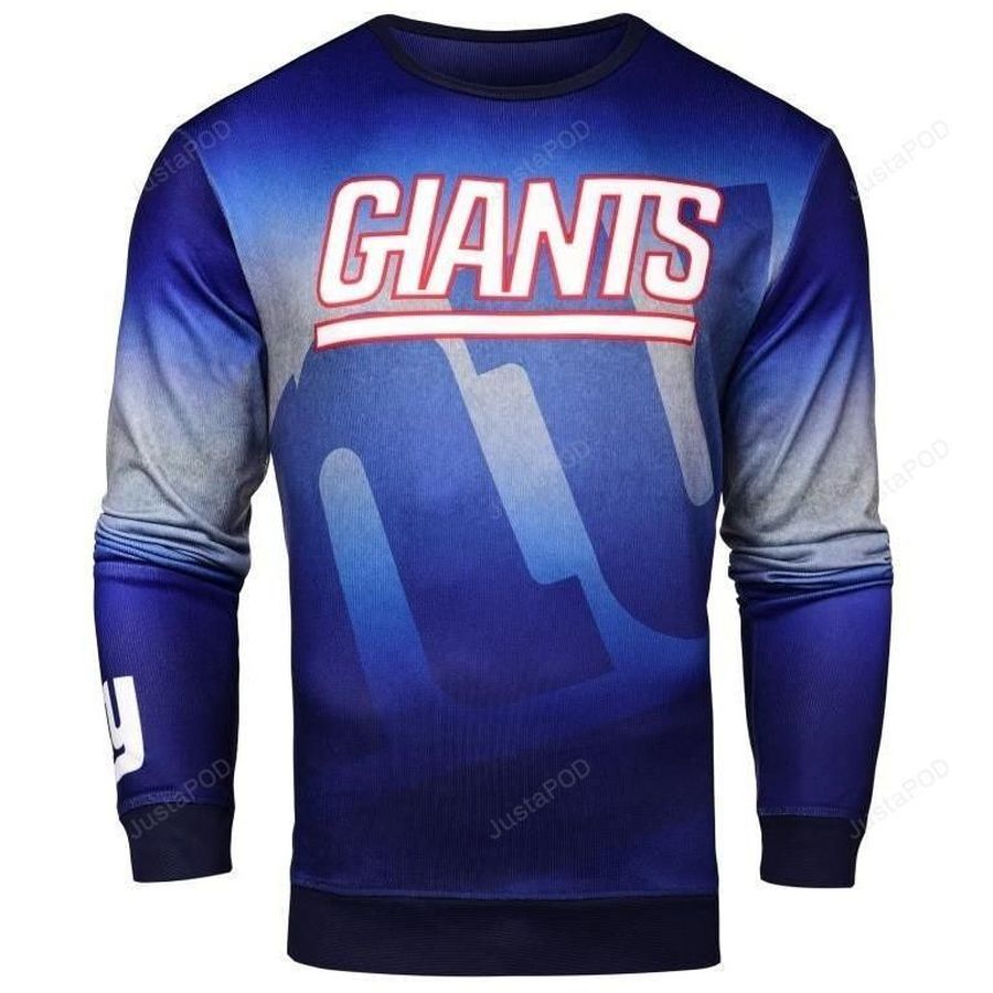 New York Giants NFL Ugly Christmas Sweater All Over Print