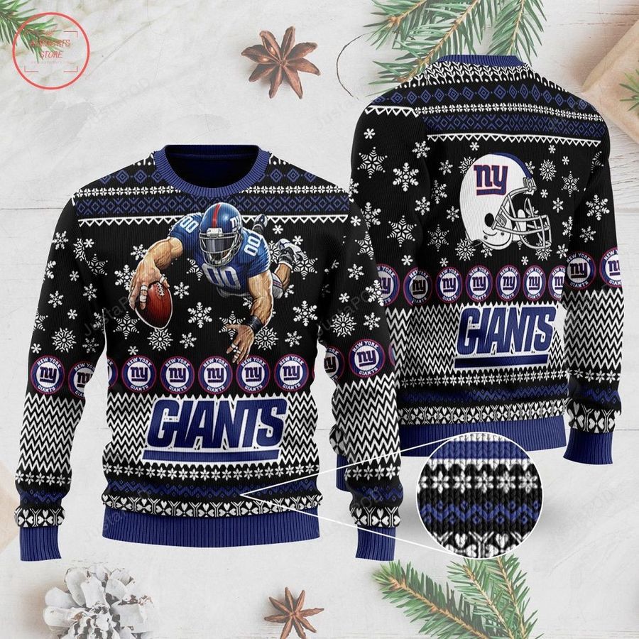 New York Giants Ugly Christmas Sweater All Over Print Sweatshirt