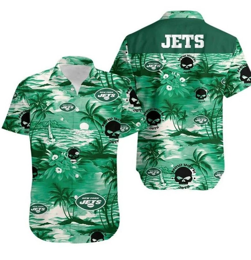 New York Jets Football Hawaiian Shirt